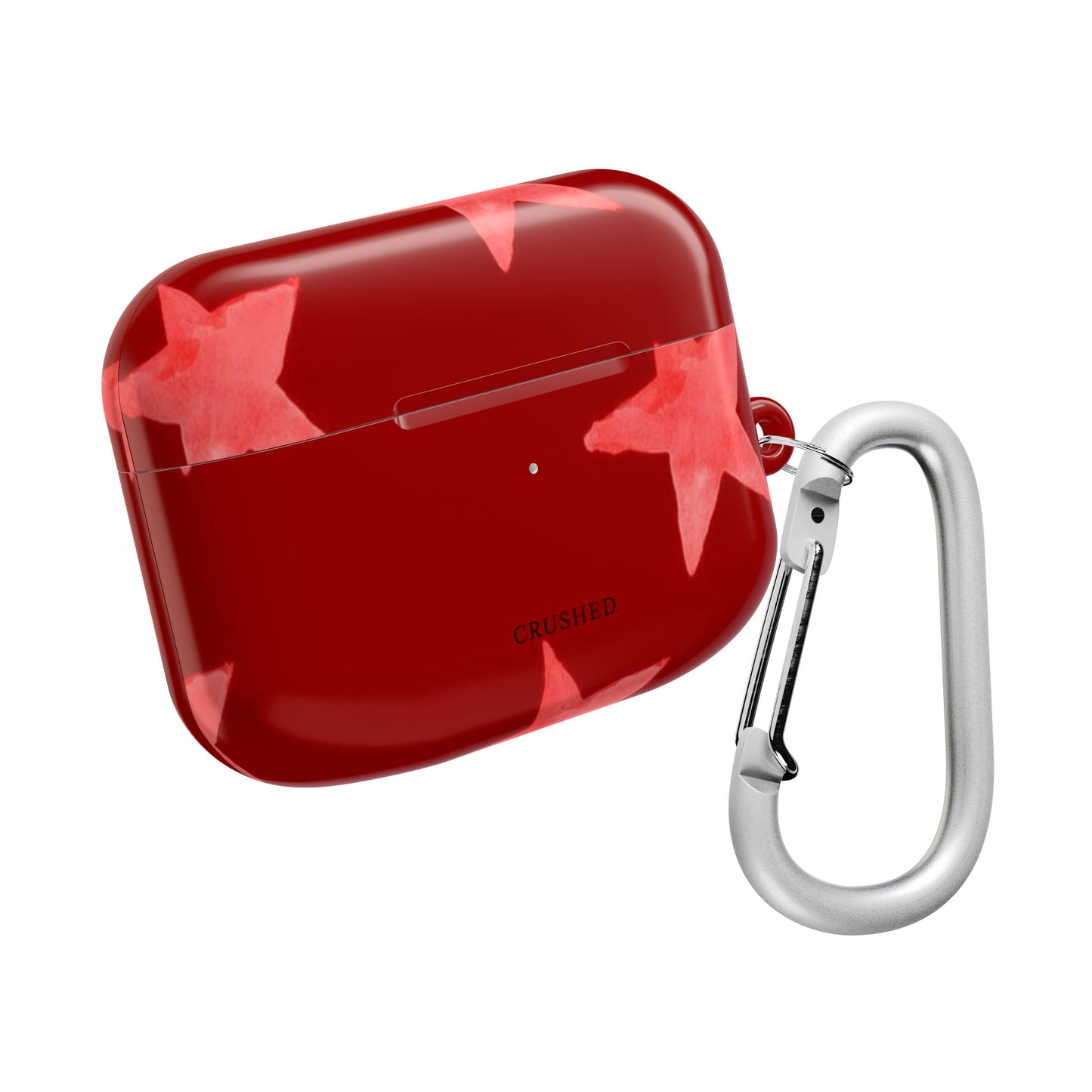 Maroon Stars AirPod Case