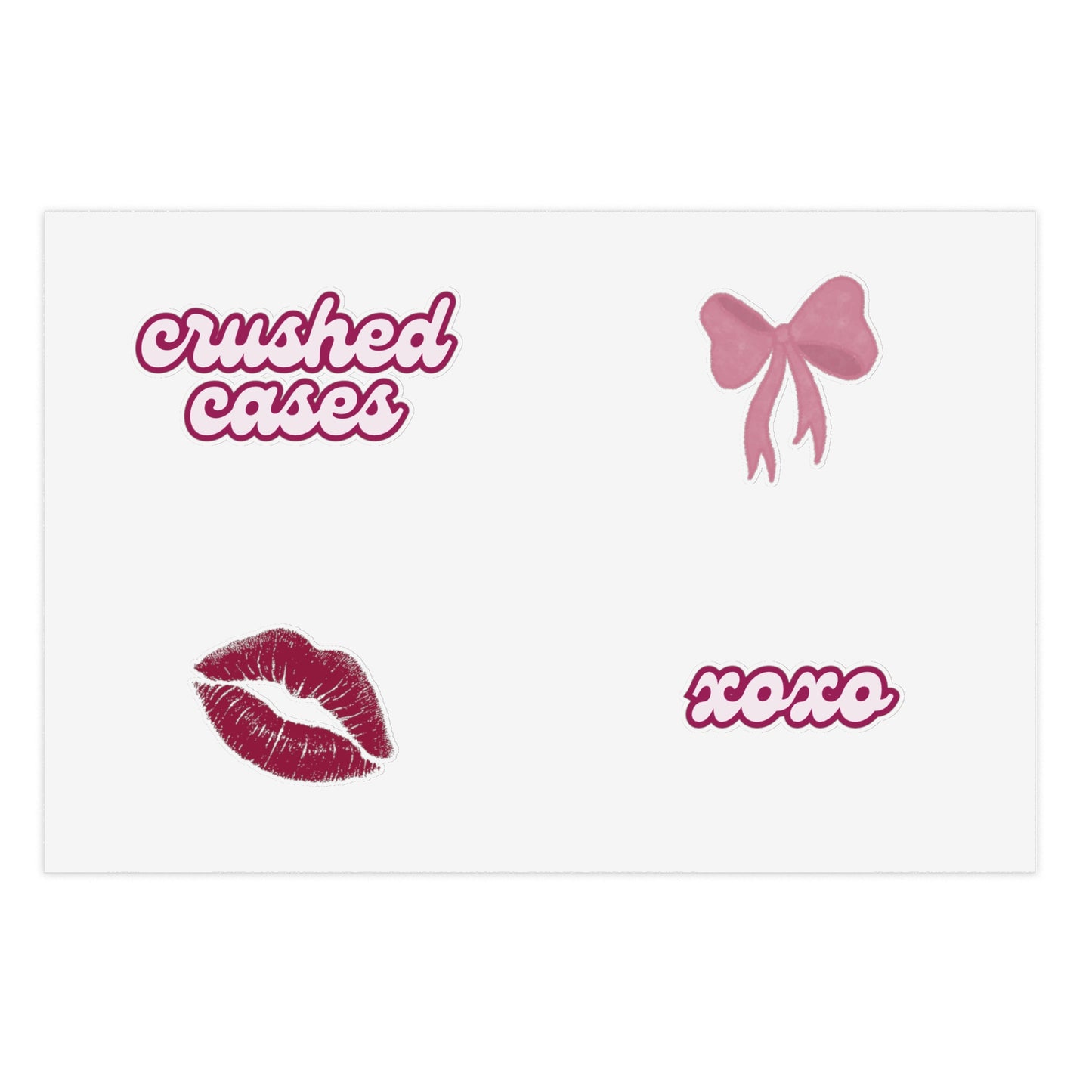 Crushed Cases Sticker Sheet